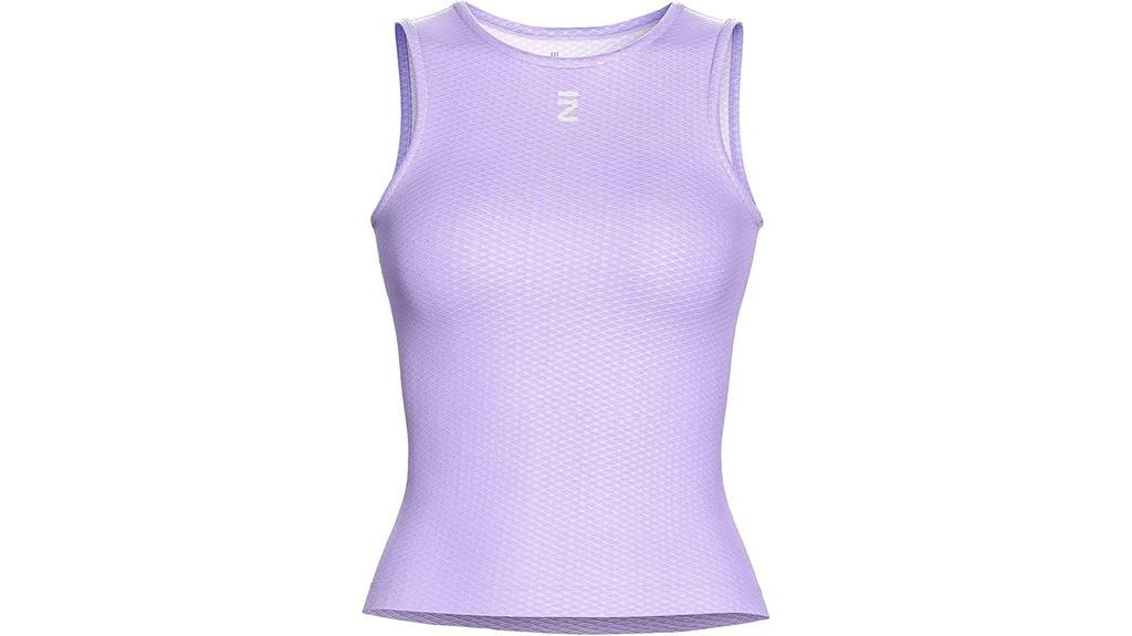 women s sleeveless cycling base layer