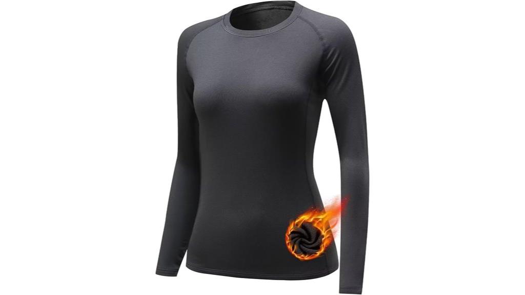 women s thermal fleece top