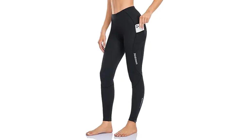 women s thermal padded tights