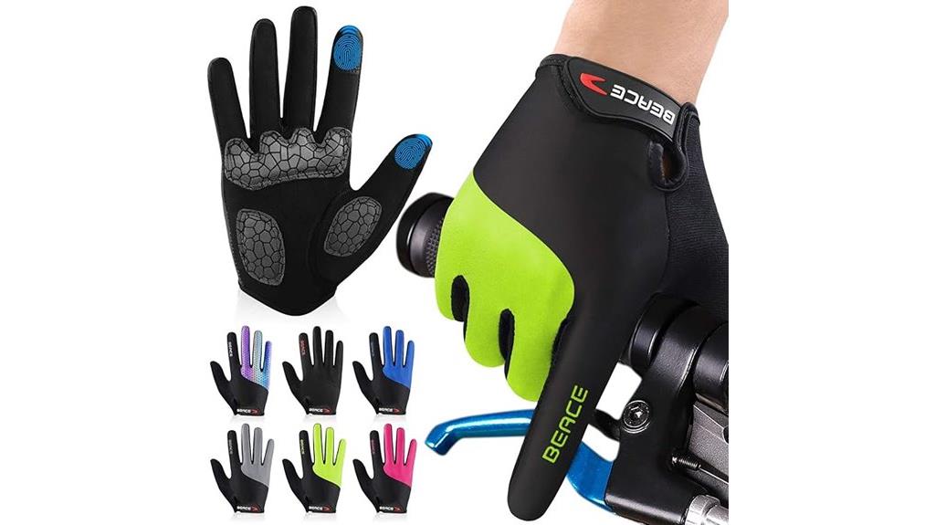 women s touch screen cycling gloves