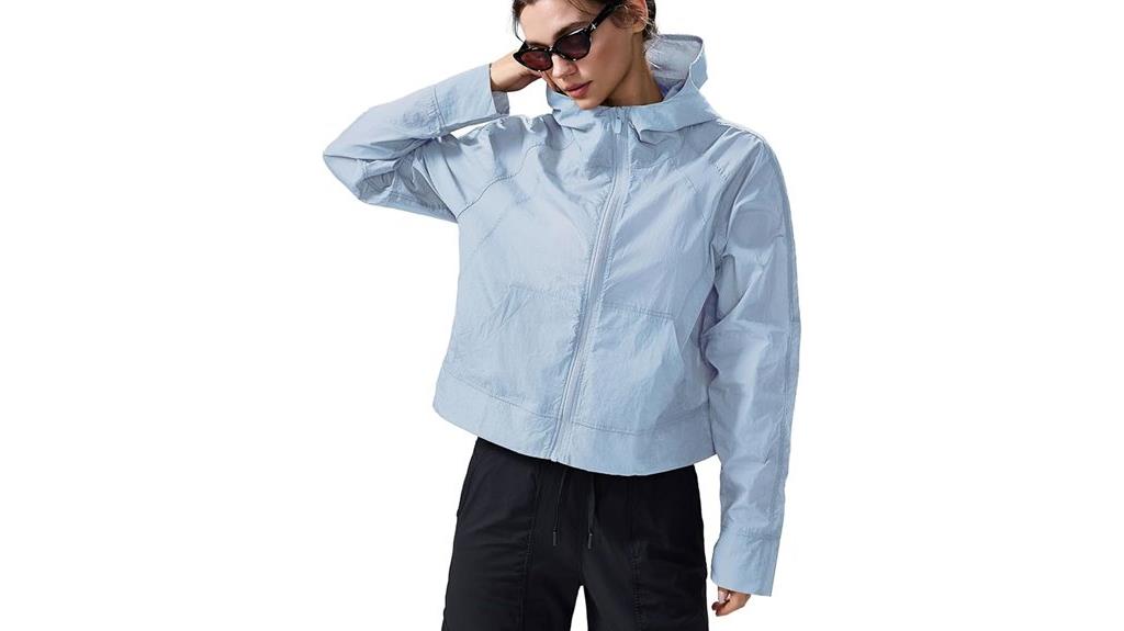 women s water resistant raincoat