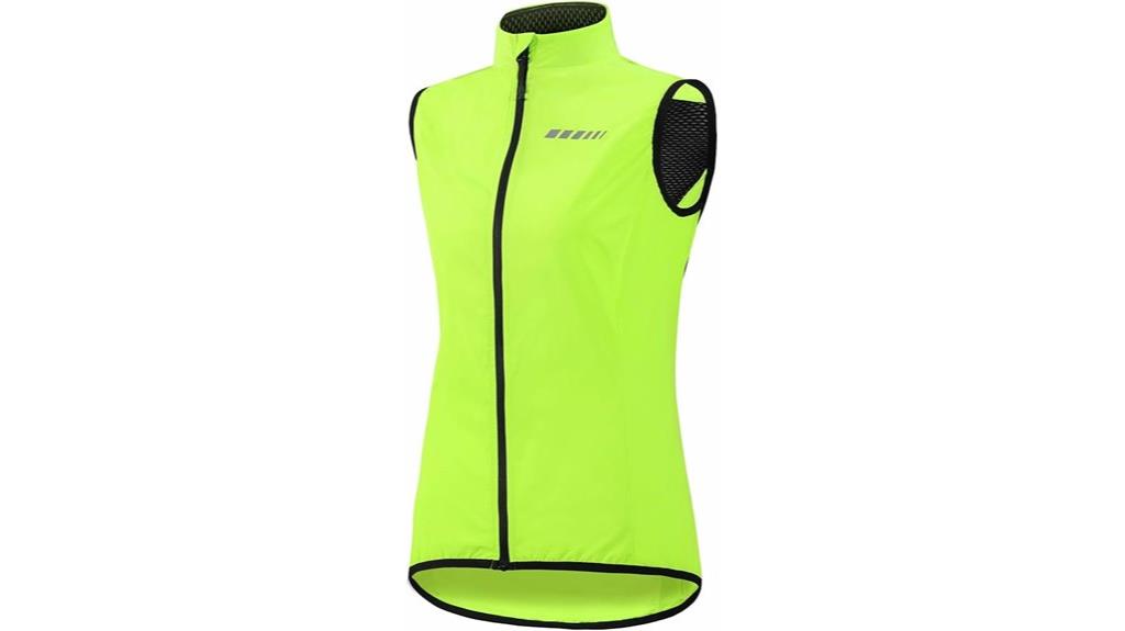 women s windproof cycling vest