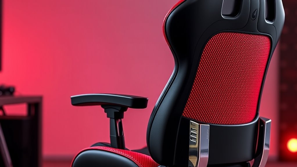 adjustable lumbar ergonomic features