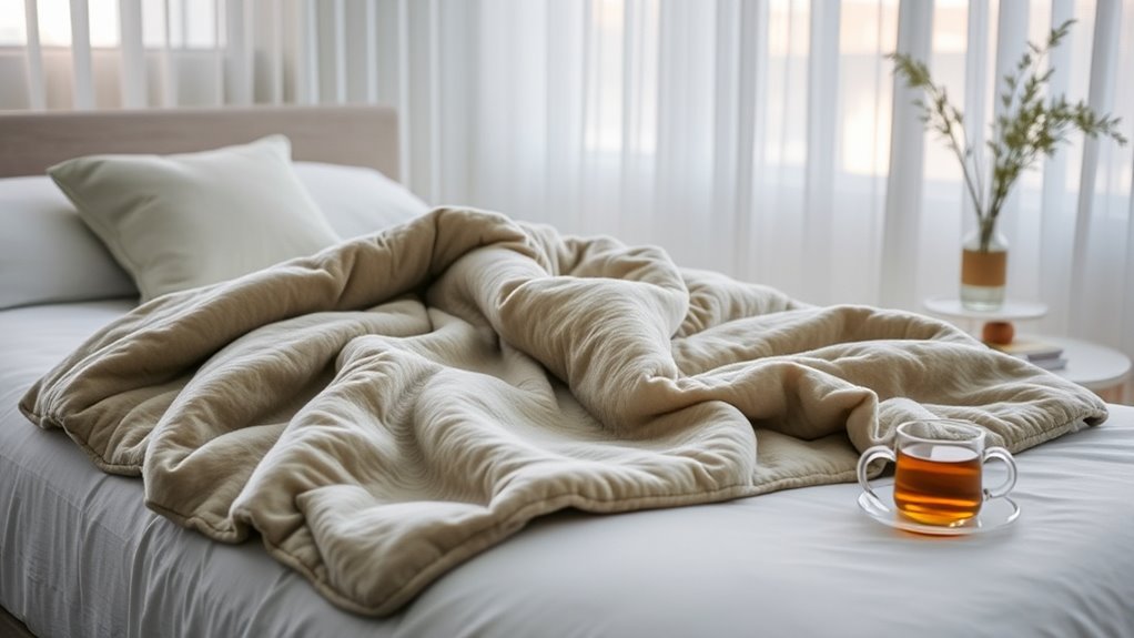 choosing comfortable weighted blankets