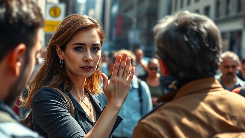 de escalate and report harassment