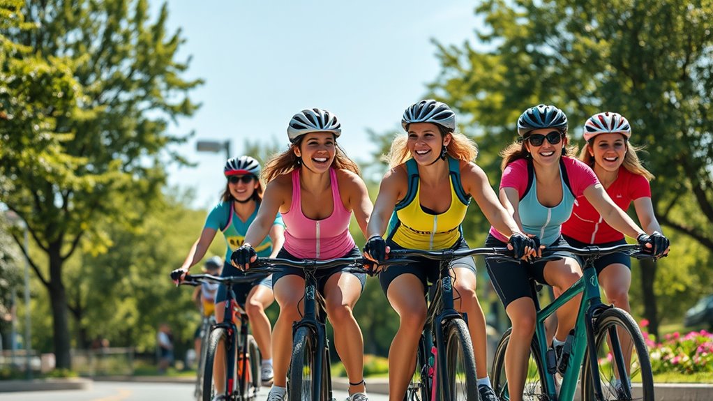empowering women through cycling