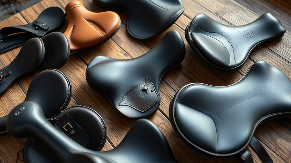 ergonomic supportive saddle design
