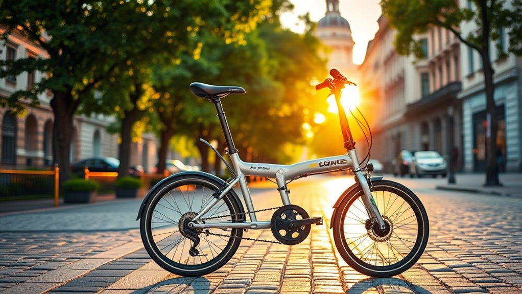 folding bike touring advantages