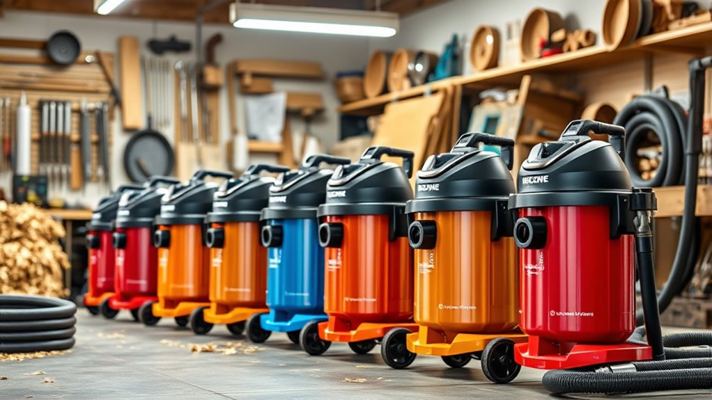 high cfm workshop vacuum selection