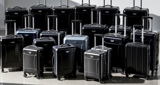 high end expandable luggage sets