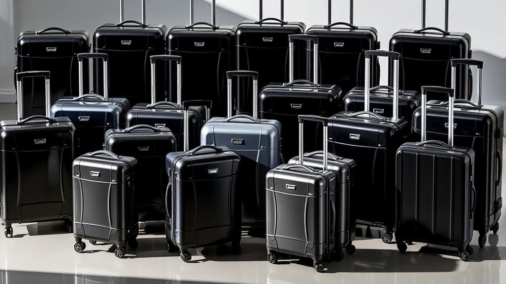 high end expandable luggage sets
