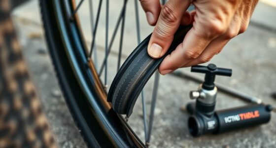 how to repair a flat