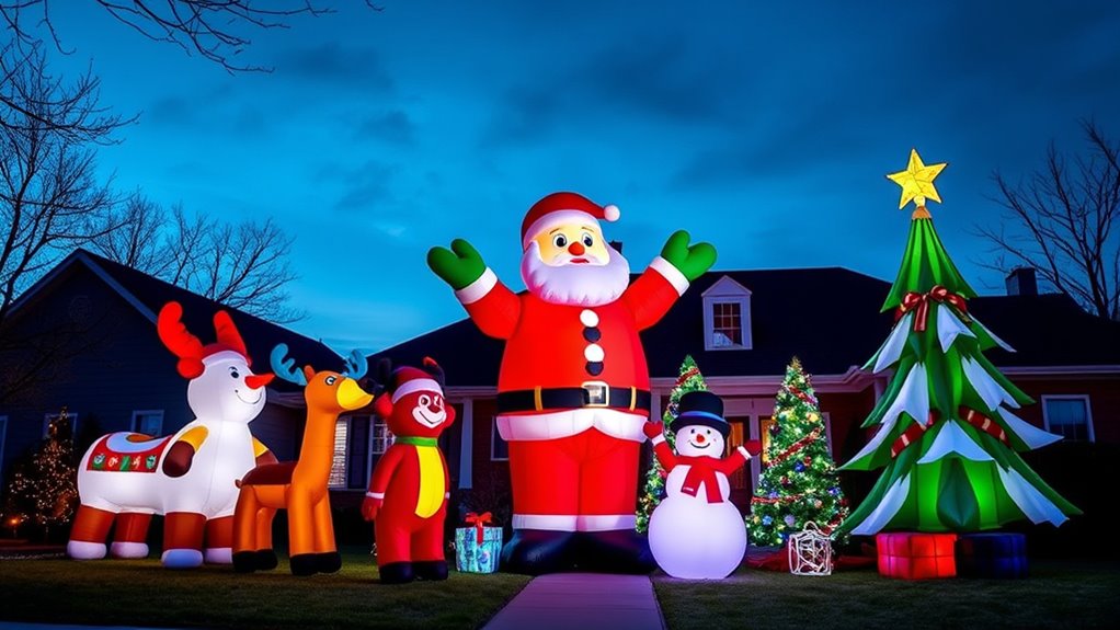 inflatable size durability setup