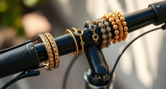 jewelry safety while biking