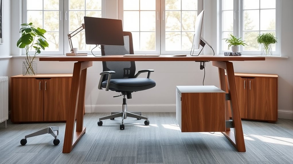 key ergonomic workspace features