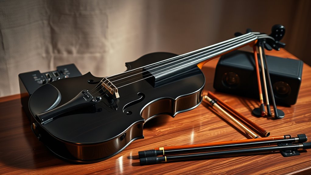 key factors for electric violin