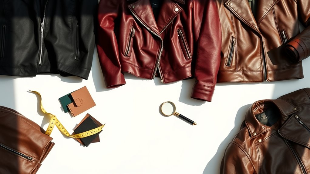 key factors for leather jackets