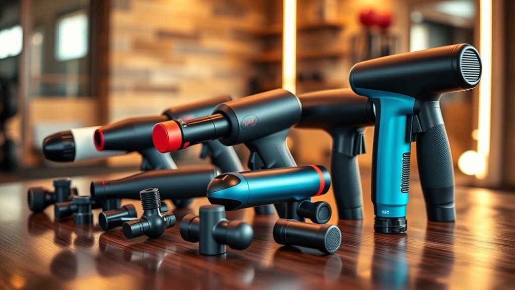 key features for massage guns