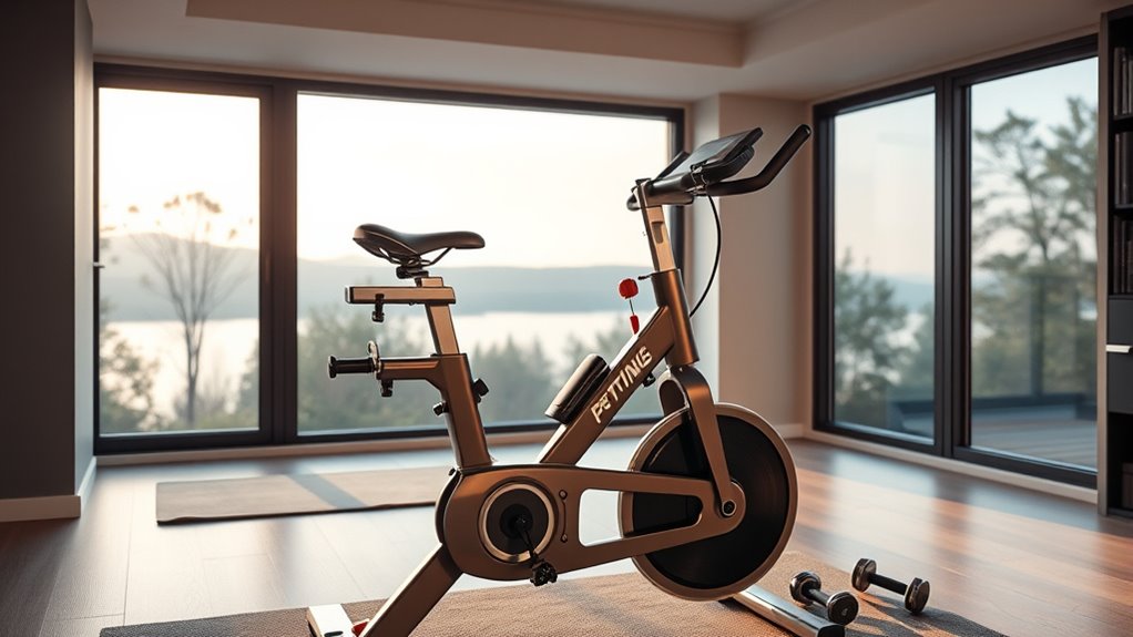 key indoor cycling bike features