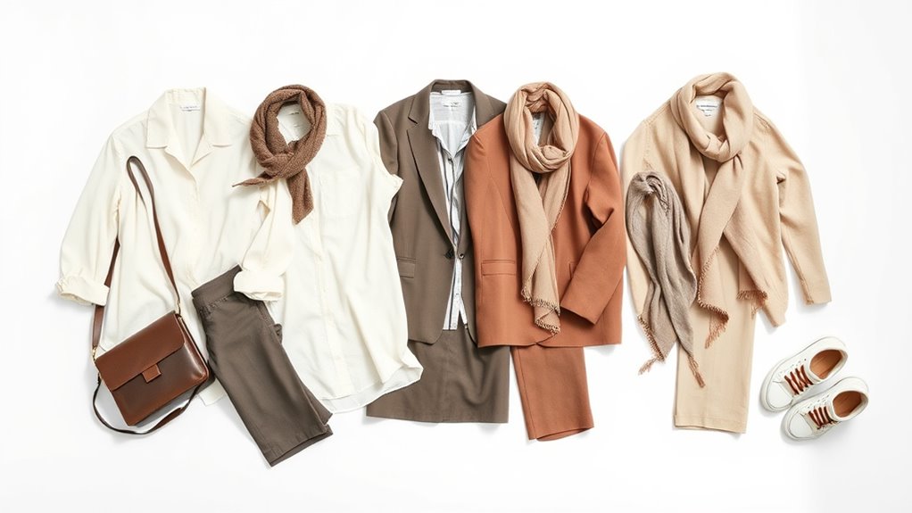 layered versatile neutral adaptable