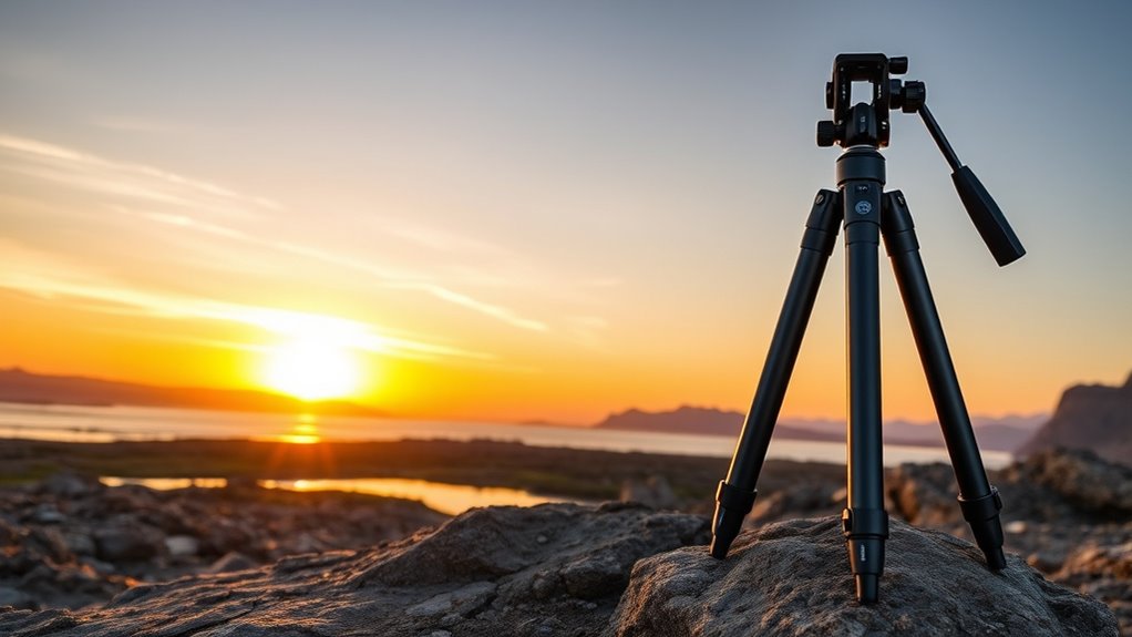 lightweight adjustable durable tripod