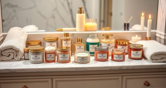 luxury body scrub sets