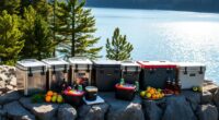luxury camping cooler options