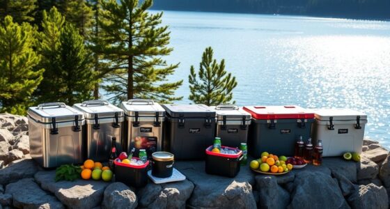 luxury camping cooler options