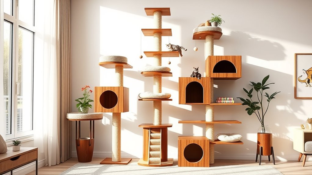 luxury cat tree selections