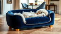 luxury dog beds selection