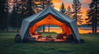 luxury durable camping tents