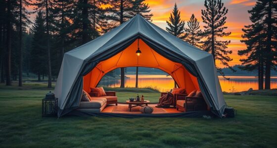 luxury durable camping tents