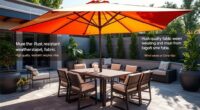 luxury durable outdoor shading