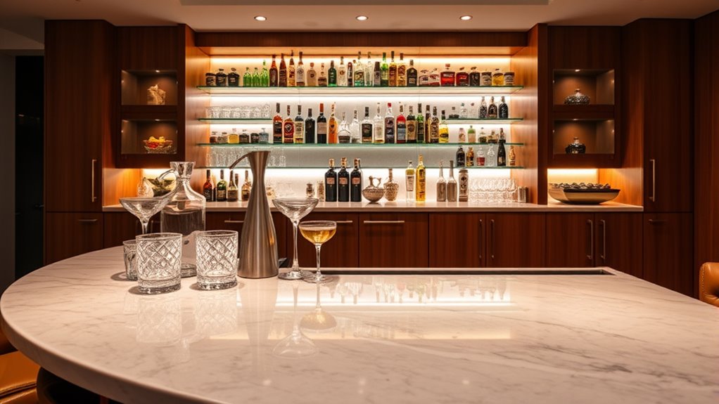 luxury home bar ideas