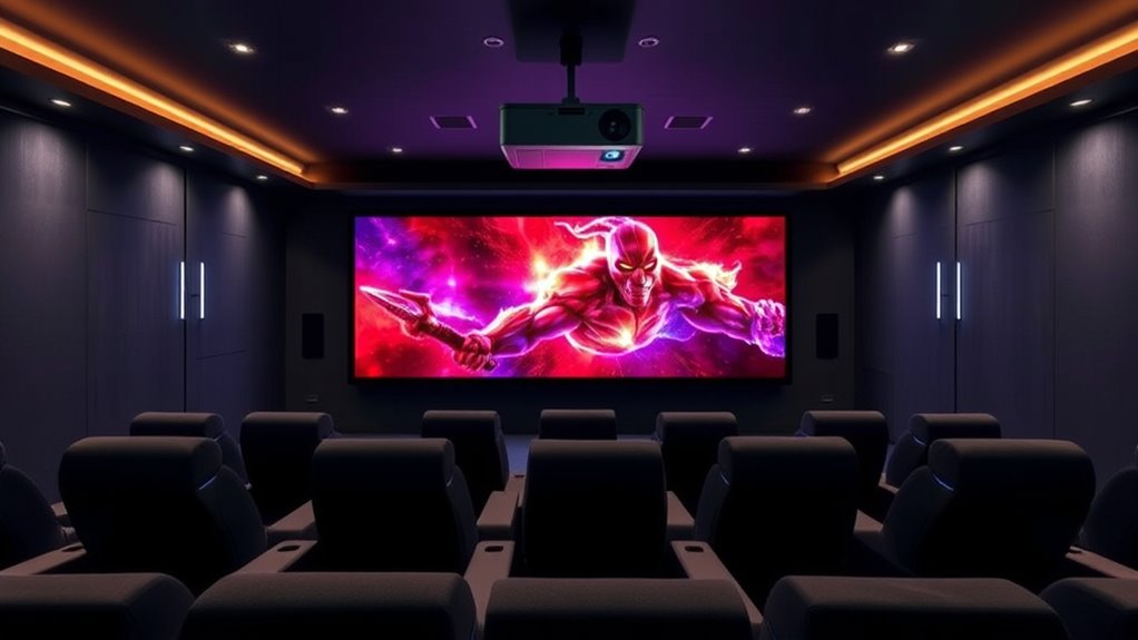 luxury home theater projectors