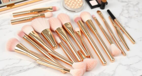 luxury makeup brush guide