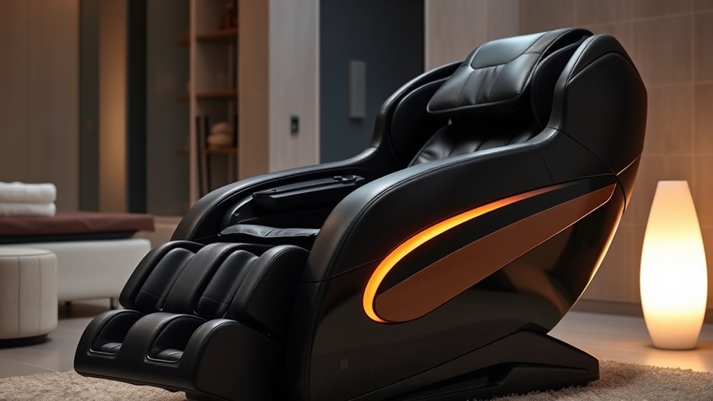 luxury massage chair features