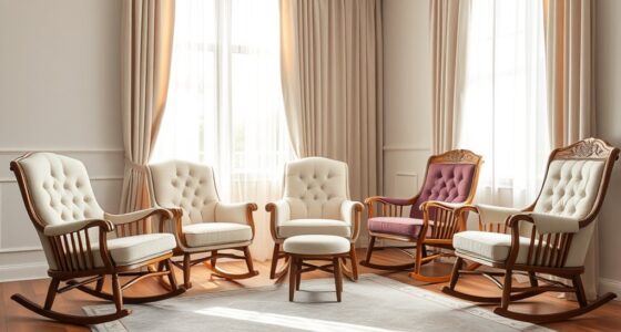luxury nursery rocking chairs