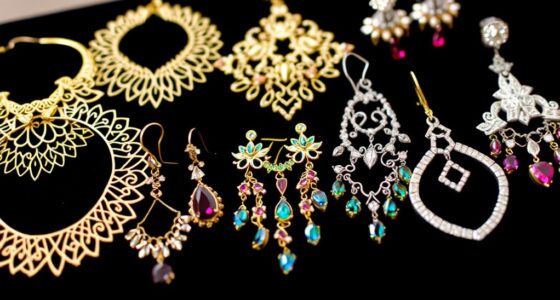 luxury statement earrings 2025