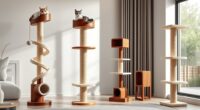 luxury stylish cat scratching posts