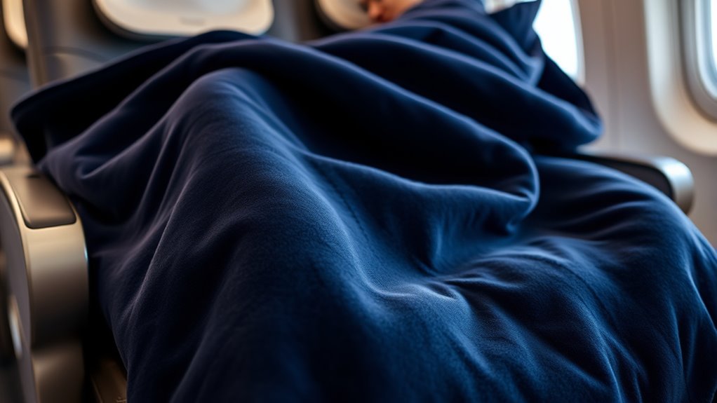 luxury travel blankets selection