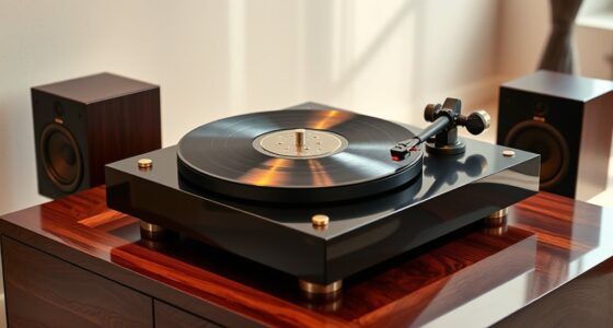 luxury vinyl record players