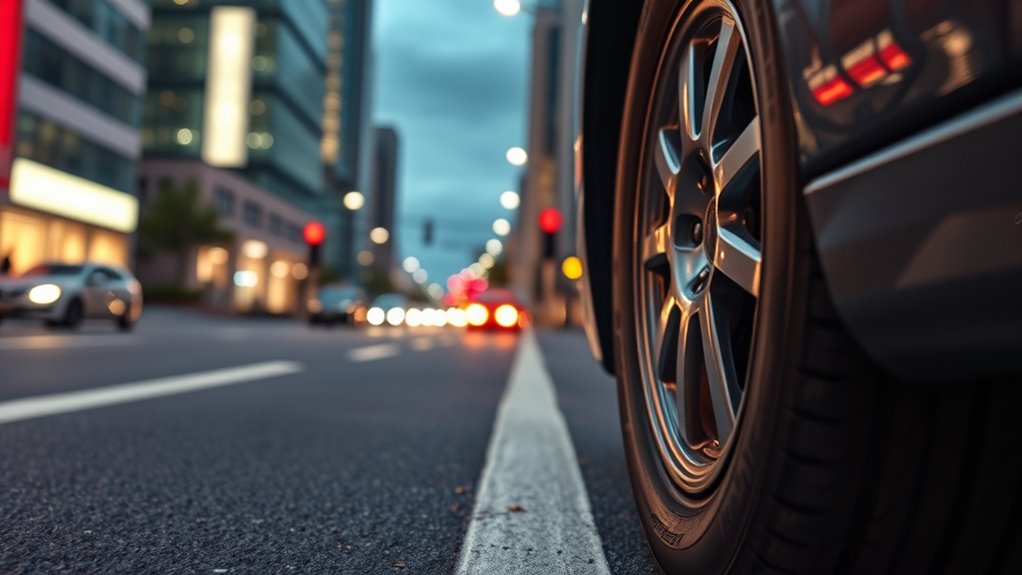 optimized tire width comfort