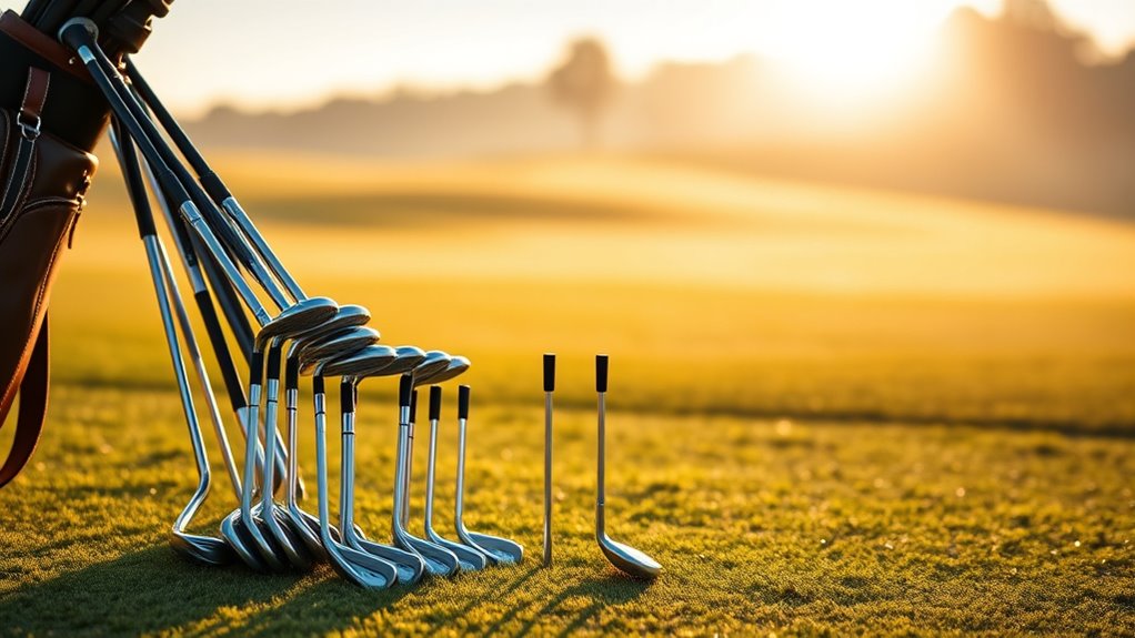 professional golf club selection