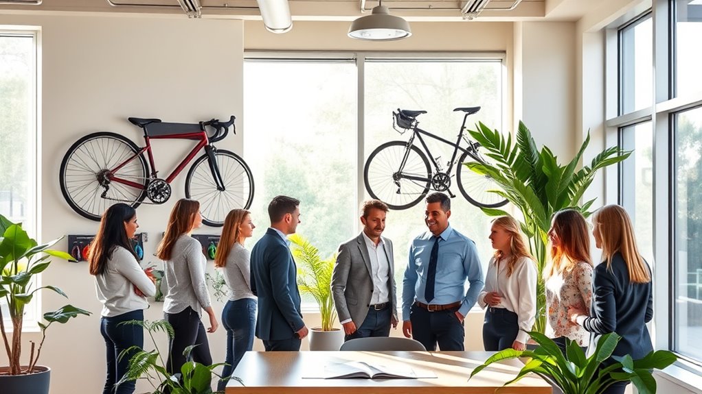 promoting employee bike benefits