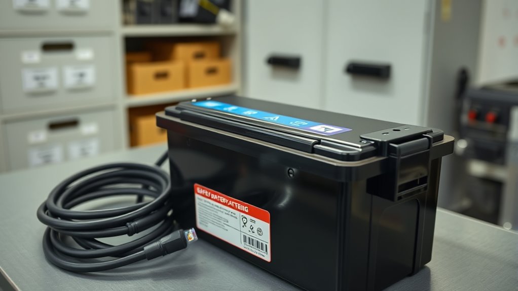 proper battery charging and storage