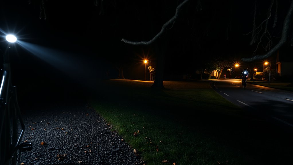 proper night light positioning