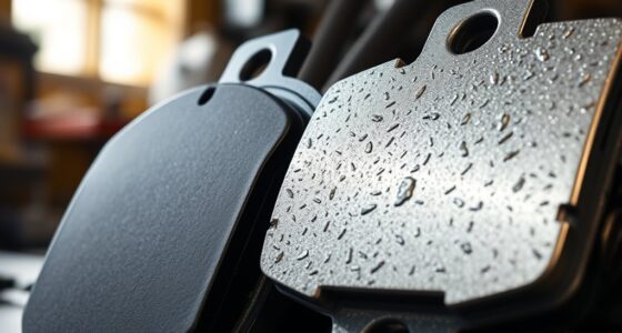 resin vs metallic brake pads