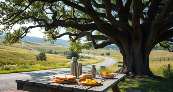 rural food stop timing