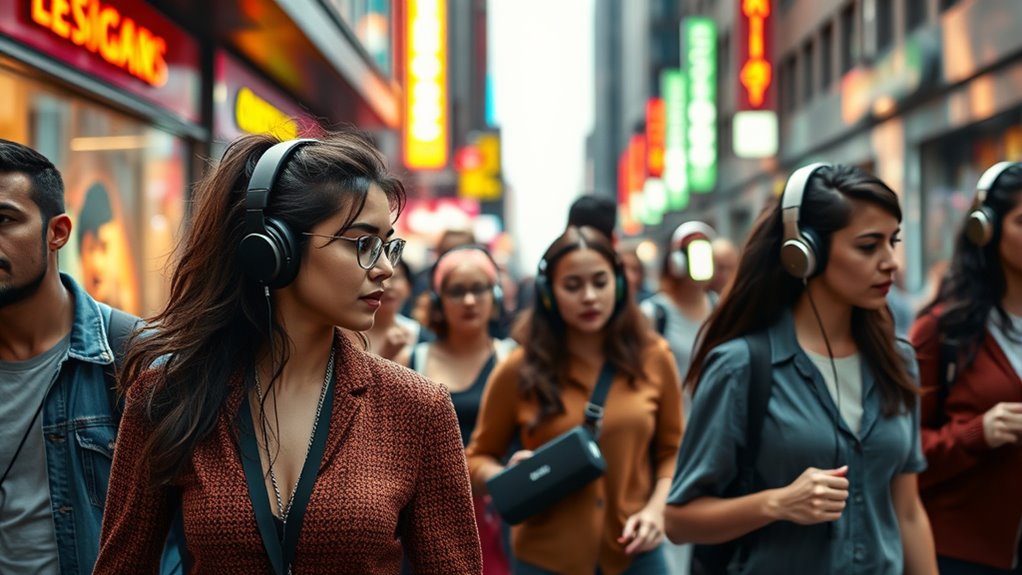 safe outdoor listening habits